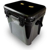 MightySkins YEROA24LID-cat Eyes Skin for Yeti Roadie 24 Hard cooler Lid - cat Eyes