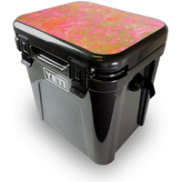 MightySkins YEROA24LID-Thai Marble Skin for Yeti Roadie 24 Hard cooler Lid - Thai Marble