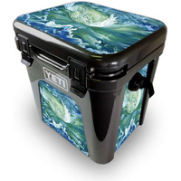 MightySkins YEROAD24-cyclone Wave Skin for Yeti Roadie 24 Hard cooler - cyclone Wave
