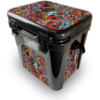 MightySkins YEROAD24-Acid Trippy Skin for Yeti Roadie 24 Hard cooler - Acid Trippy