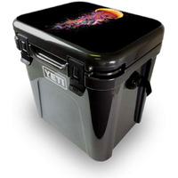 MightySkins YEROA24LID-Jellyfish Ride Skin for Yeti Roadie 24 Hard cooler Lid - Jellyfish Ride