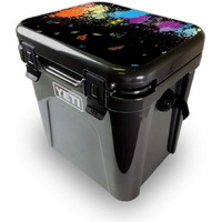 MightySkins YEROA24LID-Splatter Skin for Yeti Roadie 24 Hard cooler Lid - Splatter