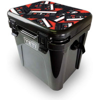 MightySkins YEROA24LID-Mixtape Skin for Yeti Roadie 24 Hard cooler Lid - Mixtape