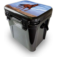 MightySkins YEROA24LID-Horse Skin for Yeti Roadie 24 Hard cooler Lid - Horse