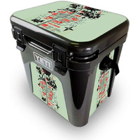 MightySkins YEROAD24-Twin Peaks Map Skin for Yeti Roadie 24 Hard cooler - Twin Peaks Map