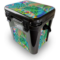 MightySkins YEROAD24-Psychedelic Skin for Yeti Roadie 24 Hard cooler - Psychedelic
