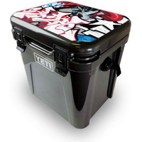 MightySkins YEROA24LID-graffiti Mash Up Skin for Yeti Roadie 24 Hard cooler Lid - graffiti Mash Up