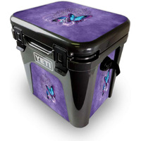 MightySkins YEROAD24-celtic Butterflies Skin for Yeti Roadie 24 Hard cooler - celtic Butterflies