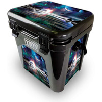 MightySkins YEROAD24-Space Horizon Skin for Yeti Roadie 24 Hard cooler - Space Horizon