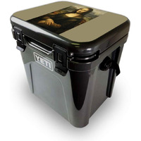 MightySkins YEROA24LID-Mona Lisa Skin for Yeti Roadie 24 Hard cooler Lid - Mona Lisa