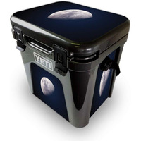 MightySkins YEROAD24-Moon Skin for Yeti Roadie 24 Hard cooler - Moon