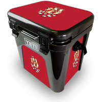 MightySkins YEROAD24-cat coffee Party Skin for Yeti Roadie 24 Hard cooler - cat coffee Party