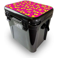 MightySkins YEROA24LID-Make Lemonade Skin for Yeti Roadie 24 Hard cooler Lid - Make Lemonade