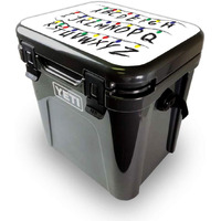 MightySkins YEROA24LID-Stranger Alphabet Skin for Yeti Roadie 24 Hard cooler Lid - Stranger Alphabet