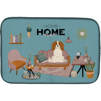 "Caroline's Treasures CK7903DDM Cavalier Spaniel Sweet Home dish-drying-mats, 14 x 21, Multicolor"