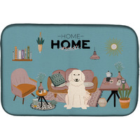"Caroline's Treasures CK7928DDM Pyrenese Sweet Home dish-drying-mats, 14 x 21, Multicolor"