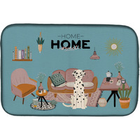 "Caroline's Treasures CK7942DDM Dalmatian Sweet Home dish-drying-mats, 14 x 21, Multicolor"