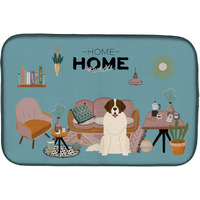 "Caroline's Treasures CK7872DDM Moscow Watchdog Sweet Home dish-drying-mats, 14 x 21, Multicolor"