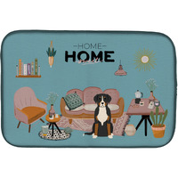 "Caroline's Treasures CK7882DDM Greater Swiss Mountain Dog Sweet Home dish-drying-mats, 14 x 21, Multicolor"