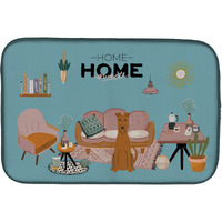 "Caroline's Treasures CK7907DDM Irish Terrier Sweet Home dish-drying-mats, 14 x 21, Multicolor"