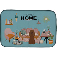 "Caroline's Treasures CK7908DDM Irish Water Spaniel Sweet Home dish-drying-mats, 14 x 21, Multicolor"