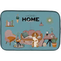 "Caroline's Treasures CK7917DDM Brittany Spaniel Sweet Home dish-drying-mats, 14 x 21, Multicolor"