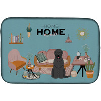 "Caroline's Treasures CK7871DDM Black Russian Terrier Sweet Home dish-drying-mats, 14 x 21, Multicolor"