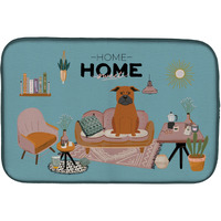 "Caroline's Treasures CK7956DDM Chinese Chongqing Dog Sweet Home dish-drying-mats, 14 x 21, Multicolor"