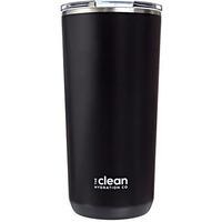 Tumbler 20, Hybrid Steel-Ceramic Tumbler with CeraTech Taste Protection, 20 oz Black