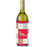 Oriental Longhair #2 Cat Love Wine Bottle Hugger CK5666LITERK