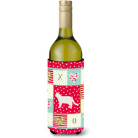 Poodle Cat #2 Cat Love Wine Bottle Hugger CK5682LITERK