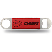 Kansas City Chiefs Bar Blade Bottle Opener Laser Engraved