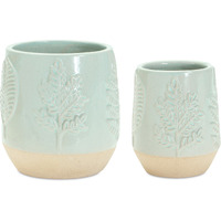 Porecelain Pot (Set of 2)