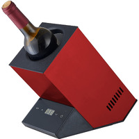 Equator Advanced Appliances WR 001 Red Equator Single Bottle  chiller Red