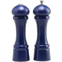 0 8 in. Cobalt Blue Pepper Mill and Salt Shaker Set
