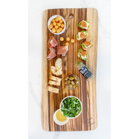 28" Artisan Organic Natural Wood Anti Bacterial Cutting Board