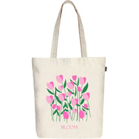 Ecoright Aesthetic Canvas Tote Bag for Women with Zipper, Mothers Day Gift Tote Bag for Women for Beach, Grocery, Daily Use