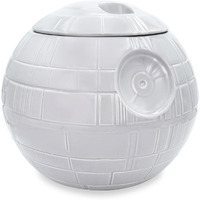 Star Wars Death Star ceramic cookie Jar container  10 Inches Tall