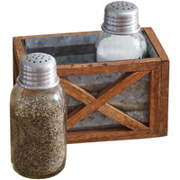 Barn Door Salt and Pepper Caddy