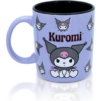 Sanrio Kuromi Purple ceramic Mug  Holds 20 Ounces