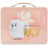 Secret Life of Pets Metal Tin Tote  At Risk For A Kiss