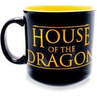 game of Thrones House of the Dragon ceramic camper Mug  Holds 20 Ounces