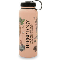 Harry Potter Herbology Floral Stainless Steel Water Bottle  Holds 42 Ounces