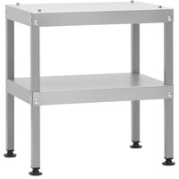 vidaXL Table for Oven Smoker 15.7"x11"x17.5" Galvanized Steel