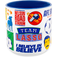 Ted Lasso Icons ceramic Mug  Holds 13 Ounces