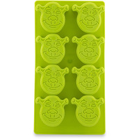 Shrek Reusable Silicone Ice cube Tray  Makes 8 cubes