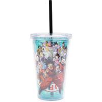 Dragon Ball Super characters 16-Ounce carnival cup With Lid and Straw