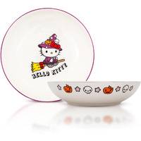 Sanrio Hello Kitty Witch 9-Inch ceramic coupe Dinner Bowl