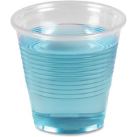 5 oz Plastic Cold Cup  Translucent - 25 Per Cup - 100 Count