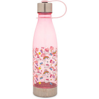 Sanrio Hello Kitty Pastel Star Toss Print Water Bottle With Lid  Holds 20 Ounce
